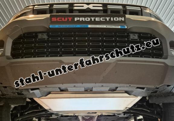 Aluminium Unterfahrschutz für Motor der Marke Dacia Bigster - 4x4 +4x2