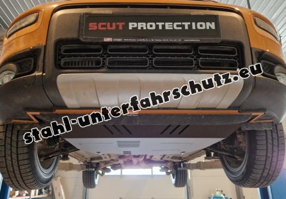 Unterfahrschutz für Motor der Marke Fiat Panda 4x4