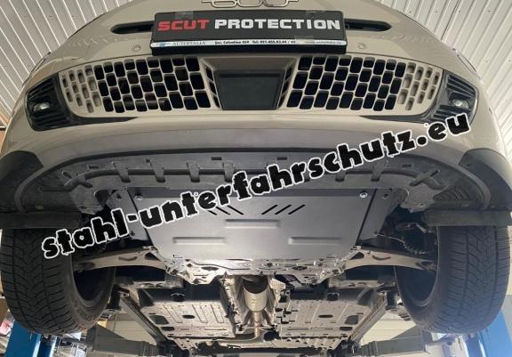 Unterfahrschutz für Motor der Marke Fiat 600