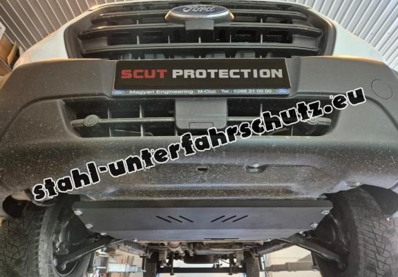 Unterfahrschutz für Motor und Getriebe aus Stahl für  Ford Transit Custom - FWD