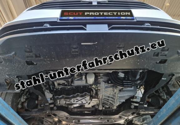 Unterfahrschutz aus verzinktem Stahl für Motor der Marke Volkswagen Transporter T7