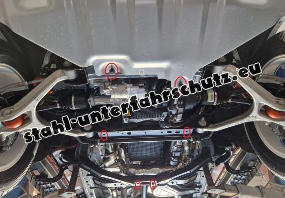 Aluminium Unterfahrschutz für Motor der Marke Ford Ranger Raptor