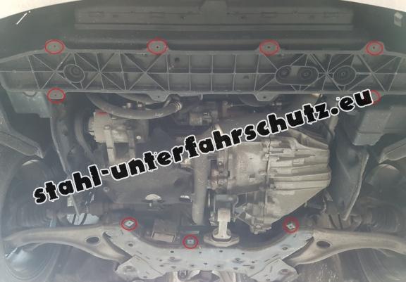 Unterfahrschutz für Motor und Getriebe aus Stahl für  Hyundai i40