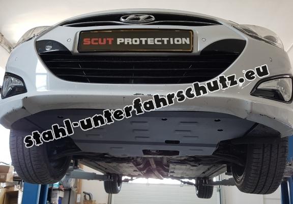 Unterfahrschutz für Motor und Getriebe aus Stahl für  Hyundai i40
