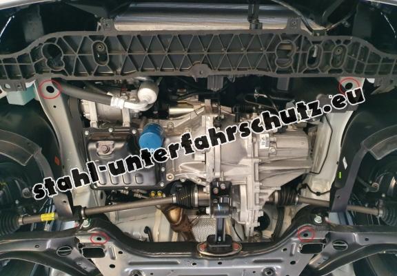 Unterfahrschutz für Motor der Marke Hyundai i20