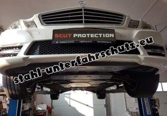 Unterfahrschutz für Motor der Marke Mercedes E-Class W212