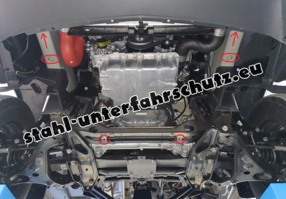 Unterfahrschutz für Motor der Marke Mercedes Sprinter 907  4x4