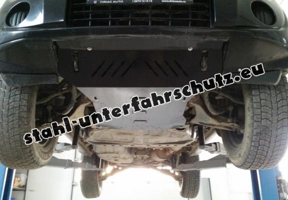 Unterfahrschutz für Motor und  kühler aus Stahl für  Mitsubishi Pajero 4 (V80, V90)