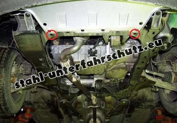 Unterfahrschutz für Motor und Getriebe aus Stahl für    Fiat Croma