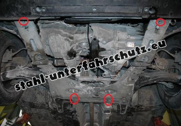 Unterfahrschutz für Motor der Marke Renault Scenic