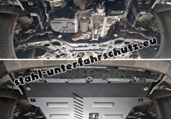 Unterfahrschutz für Motor der Ssangyong Torres