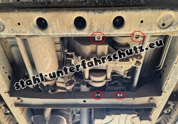 Stahlschutz für Verteilergetriebe Hyundai Terracan