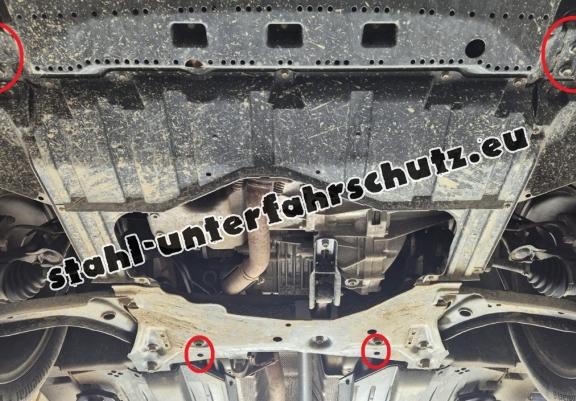 Aluminium Unterfahrschutz für Motor der Marke Suzuki SX4 