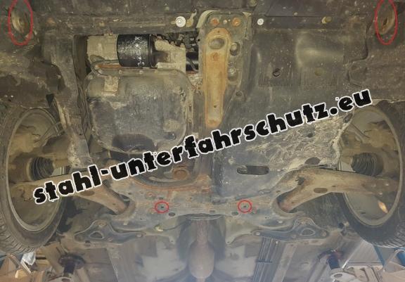 Unterfahrschutz für Motor der Marke Toyota Avensis