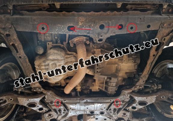 Unterfahrschutz für Motor der Marke Toyota RAV 4 Benzin