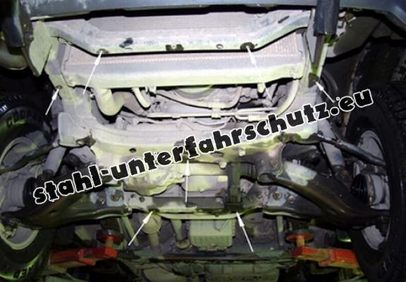 Unterfahrschutz für Motor der Marke Toyota Land Cruiser J100