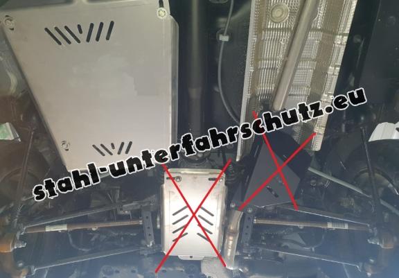 Aluminium schutz für Treibstofftank der Marke  Dacia Duster