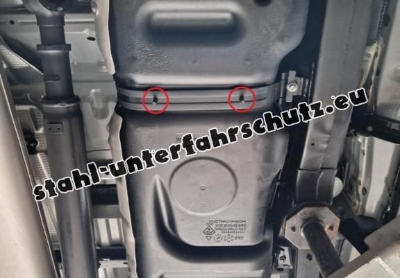 Stahschutz für Treibstofftank der Marke Evo Cross 4