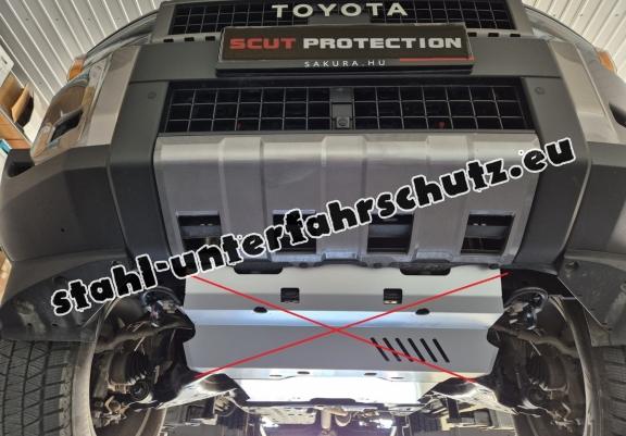 Aluminium Unterfahrschutz für Motor der Marke Toyota Land Cruiser 250