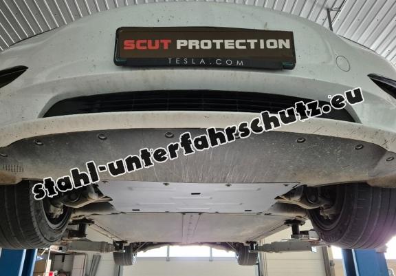 Unterfahrschutz fur Vorderes Elektromotor für Tesla Model Y AWD