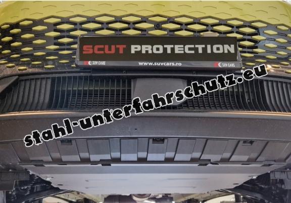 Aluminium Unterfahrschutz für Motor der Marke BAIC Beijing X75