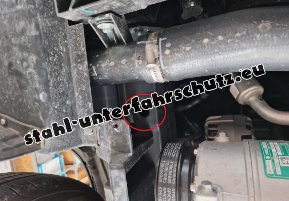 Unterfahrschutz für Motor der Marke Baic Beijing X75