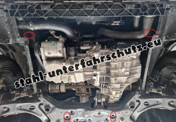 Unterfahrschutz für Motor der Marke Baic Beijing X75