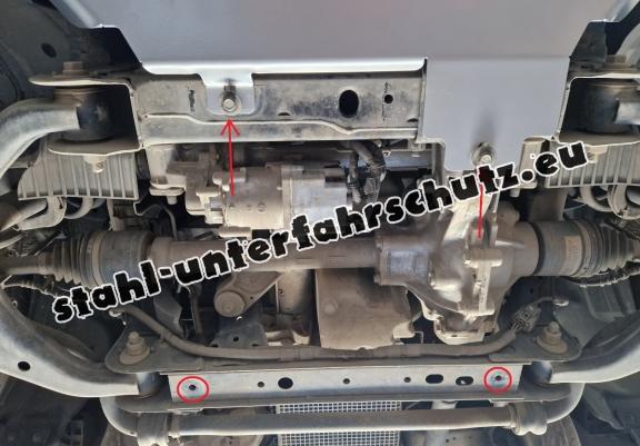 Aluminium Getriebe Schutz für  Ford Ranger Raptor