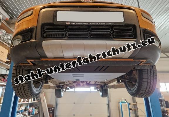 Unterfahrschutz für Motor der Marke Fiat Panda 4x2