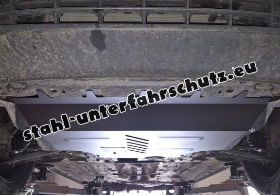 Aluminium Unterfahrschutz für Motor und Getriebe für den VW Caddy - Webasto