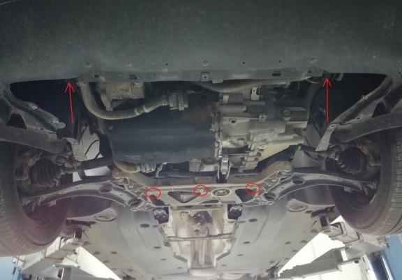 Unterfahrschutz für Motor der Marke Seat Tarraco