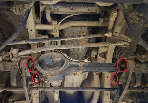 Unterfahrschutz für Motor der Marke Suzuki Jimny - Aluminium