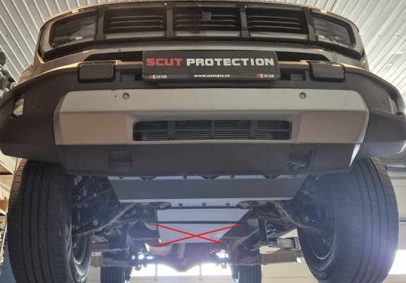 Unterfahrschutz für Motor der Marke Baic Beijing BJ40