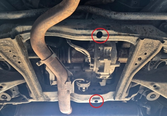 Aluminium Differentialschutz für  Nissan Qashqai