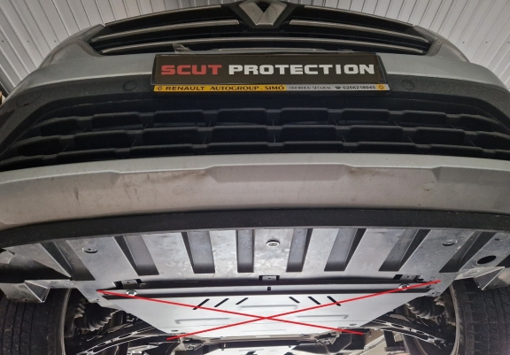 Unterfahrschutz für Katalysator/cat lock der Marke Renault Trafic