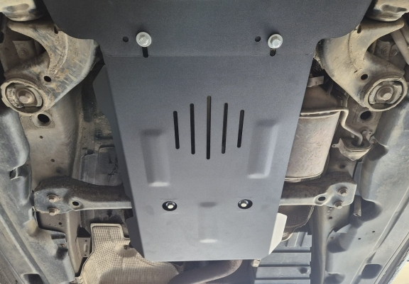 Stahl Schaltgetriebe Schutz für  VW Touareg 7L