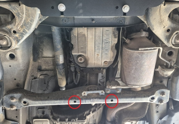 Stahl Schaltgetriebe Schutz für  VW Touareg 7L