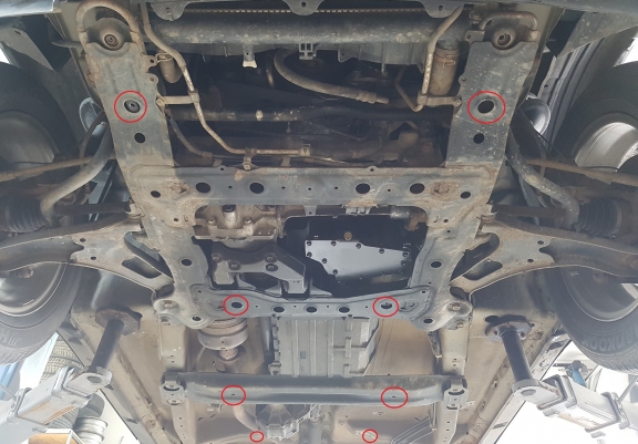 Unterfahrschutz für Motor der Marke Suzuki Grand Vitara - Aktionspaket