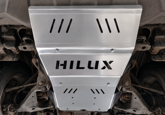 Kühlerschutz für unten aus Aluminium für Toyota Hilux Invincible