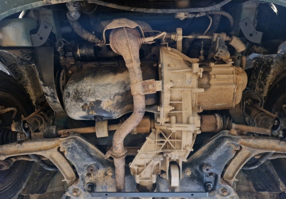 Unterfahrschutz für Motor der Marke Fiat Panda 4x4 - Aktionspaket