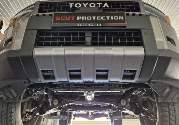 Unterfahrschutz für Motor der Marke Toyota Land Cruiser - Aktionspaket Aluminium
