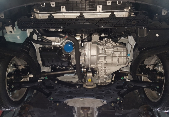Aluminium Unterfahrschutz für Motor und Getriebe für den Kia C eed