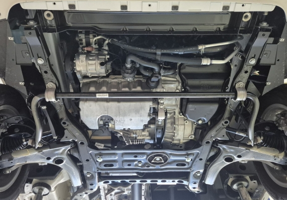 Aluminium Unterfahrschutz für Motor und Getriebe für den Vw Crafter