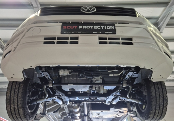 Aluminium Unterfahrschutz für Motor und Getriebe für den Vw Crafter