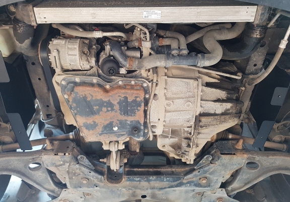Aluminium  Unterfahrschutz Nissan NV400 