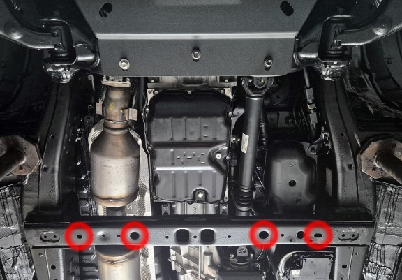 Stahl Getriebe Schutz für Toyota Hilux
