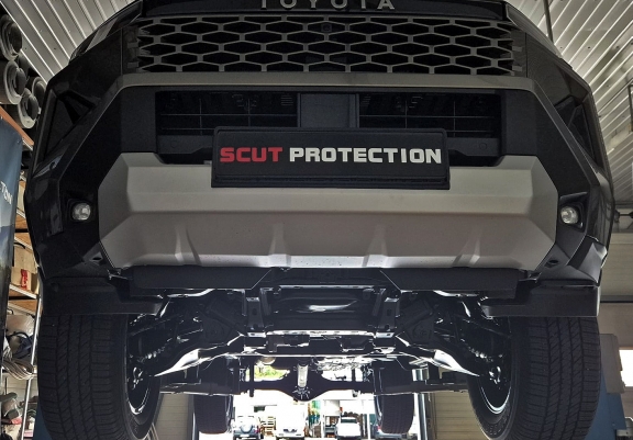 Aluminium Unterfahrschutz für Motor der Marke Toyota Hilux
