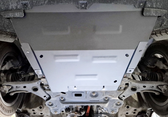 Aluminium Unterfahrschutz für Motor der Marke Omoda 5