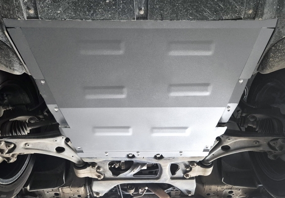 Aluminium Unterfahrschutz für Motor der Marke Omoda 9