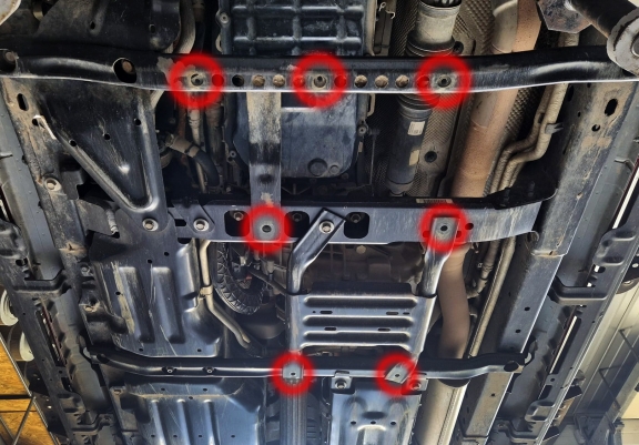 Getriebe schutz aus Stahl für Jeep Wrangler - JL